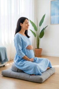 Como Meditar na Gestação com Yoga e Exercícios Pélvicos
